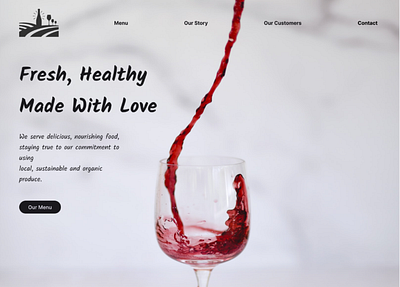 Minimal Winery Website branding design graphic design minimal design one page one page design ui web design winery