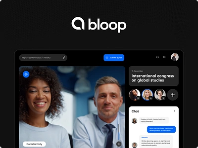 Bloop - Branding for communication and collaboration platform brand guidelines brand identity brandbook branding branding design graphic design logo logo design saas branding saas logo saas platform branding