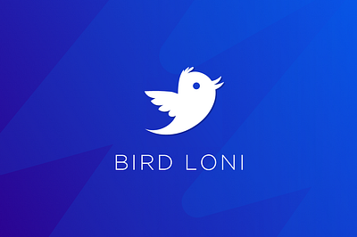 Bird Loni-Logo branding graphic design illustration logo minimal vector