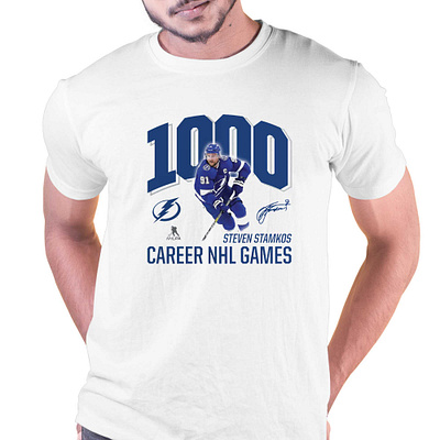 Steven Stamkos Tampa Bay Lightning Fanatics Branded 1000 Career