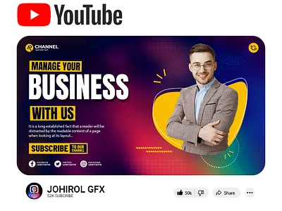 Youtube thumbnail design branding design graphic design illustration logo thumbnail typography vector ytdesign