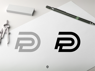 PD monogram logo concept 3d branding design graphic design logo logoconcept logoinspirations logoinspire logos luxurydesign