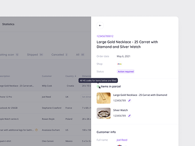 Mule – Product details app b2b cards clean dashboard delivery design ecommerce ecommerce app ecommerce business ecommerce design ecommerce shop minimal minimalism minimalistic saas service sidebar table ui