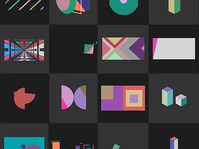 Shapes in Motion design digital art digital artist geometric geometric shapes graphic art graphic design graphics art kinetic shapes motion shapes moving art poster art poster artist poster design shapes type design typography visual art visual artist visual design