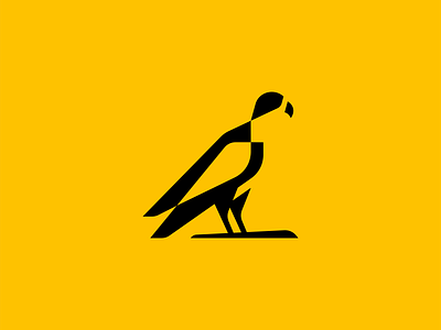 Peregrine Falcon Logo bird branding character design eagle falcon geometric hawk icon identity illustration logo mark nature negative space peregrine sports symbol vector wings