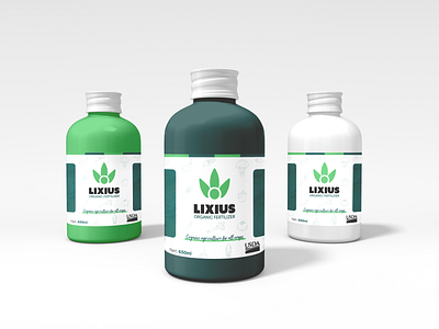 Lixius Label Design design fertilizer graphic design illustration label design logo vector