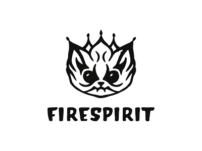 Fire spirit logo design animal logos branding cartoon cute logo design fire for sale graphic design icon illustration logo logotype mark mascot logo minimal motion graphics premium spirit symbol vector