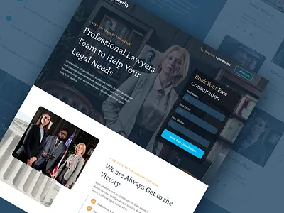 Law Firm Template agency attorney clean company consulting corporate design firm justice landing law lawyer minimal page template theme ui unbounce ux website