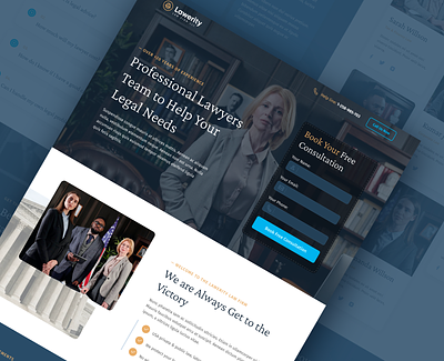 Law Firm Template agency attorney clean company consulting corporate design firm justice landing law lawyer minimal page template theme ui unbounce ux website