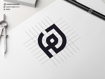 Monogram HJ Logo Design arab art awesome design design hj dubai enwirto jerman letter letter hj lettering logo logo hj logos monogram monogram hj