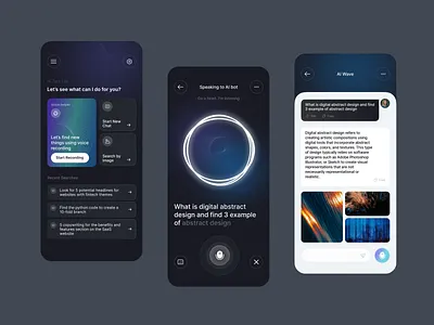 Voice AI Chatbot ai chatbot app ai mobile app voice ai