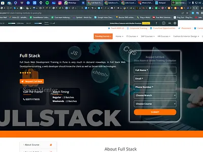 To become a full-stack Django web developer