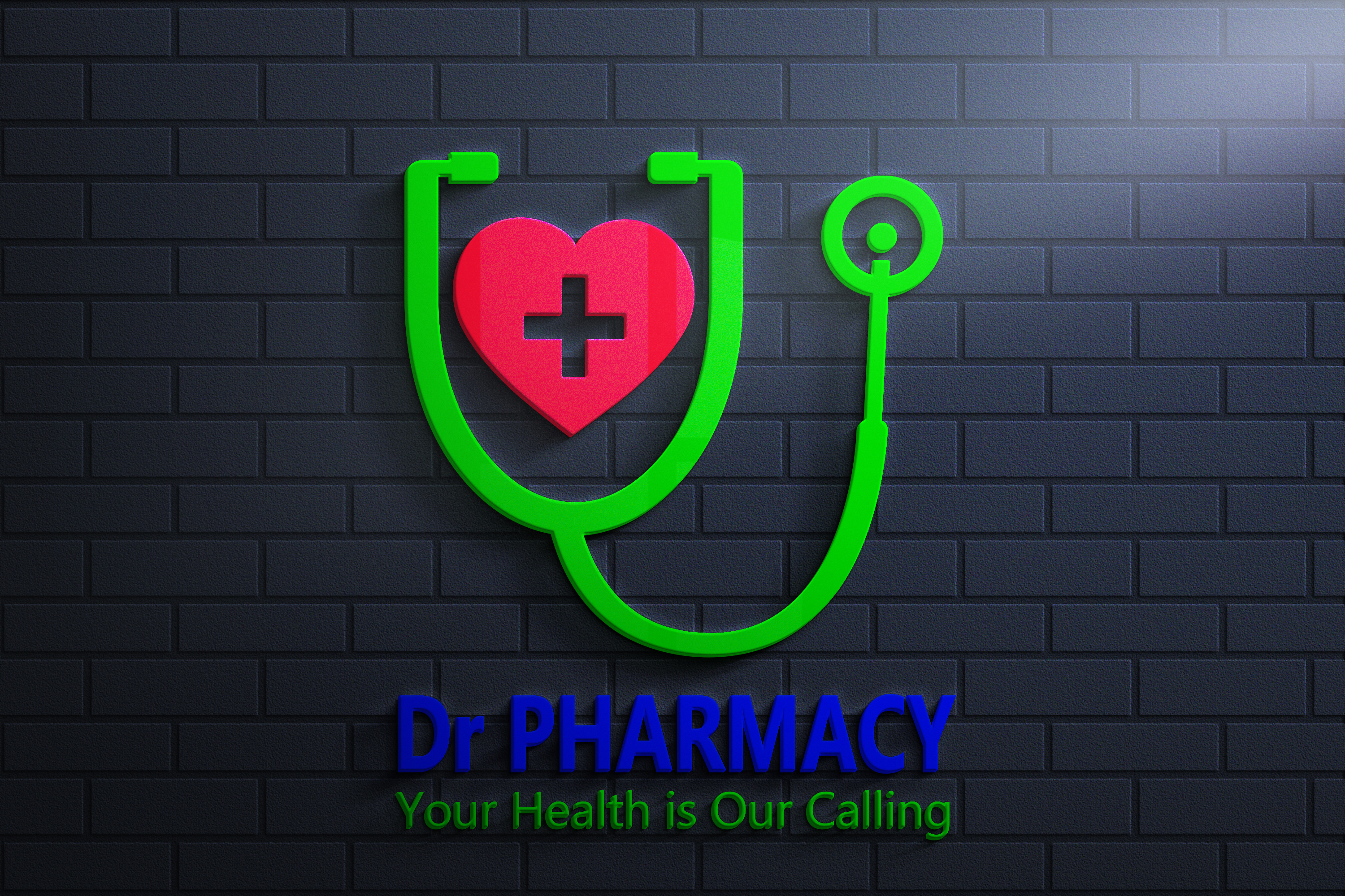 Medical and Pharmacy Logo by Muhammad Saqlain on Dribbble, image size:3000x2000