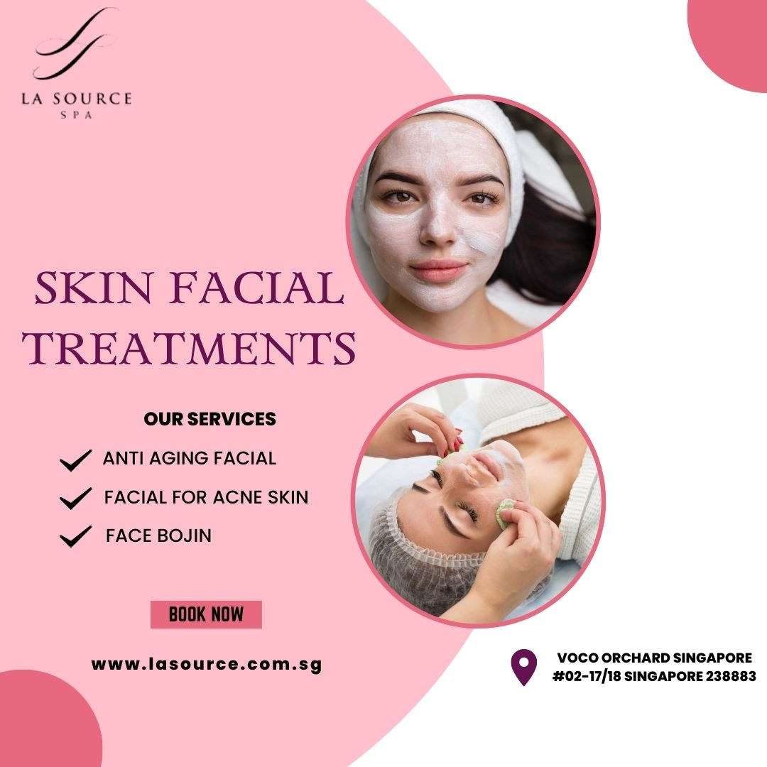 Skin Facial Treatments by La source on Dribbble