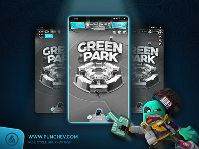 GreenPark Sports - UX Screens appgamification basketball branding design fotball gameart gamificaation gui icons illustration interface logo mobileapp punchev sports ui ux