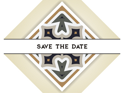 Save The Date decorative