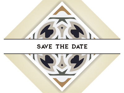 Save The Date decorative