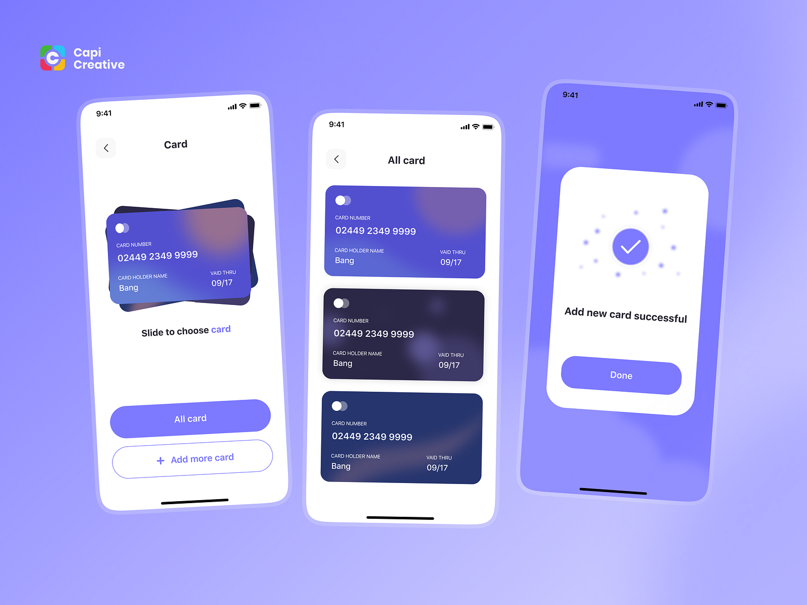 MeBank - Banking App UI design by Capi Product on Dribbble