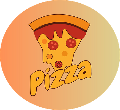 Логотип пицца