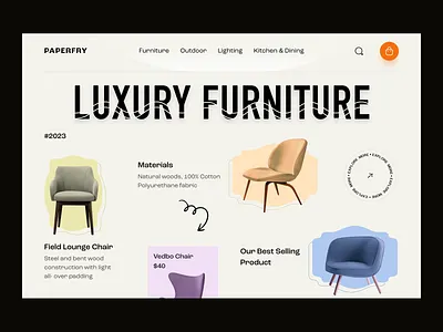 Furniture Website Design 3d animation branding design furniture landing page furniture mobile app ui furniture website design graphic design illustration logo luxury chair ui luxury furniture ui luxury wood material ui mobileapp motion graphics tecorb tecorb technologies ui userinterface