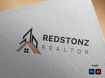 Redstonz Realtor Logo branding design graphic design illustration logo realtor vector
