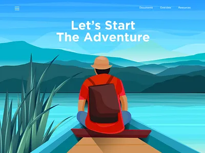 vector illustration for travel page 2d adobe illustration adobe illustrator art colorful flat flat illustration illustration illustration art illustrator minimal vector vector art vector illustration vectors