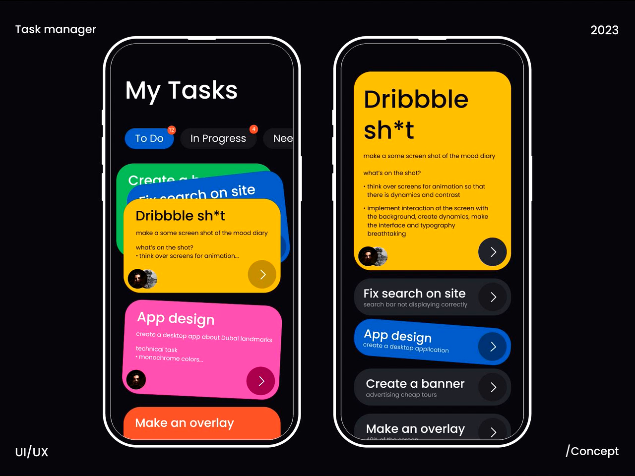 Task Manager Mobile IOS App by Serj Lukianov on Dribbble