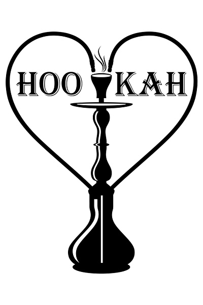 Hookah logo vector illustration hookah illustration logo vector