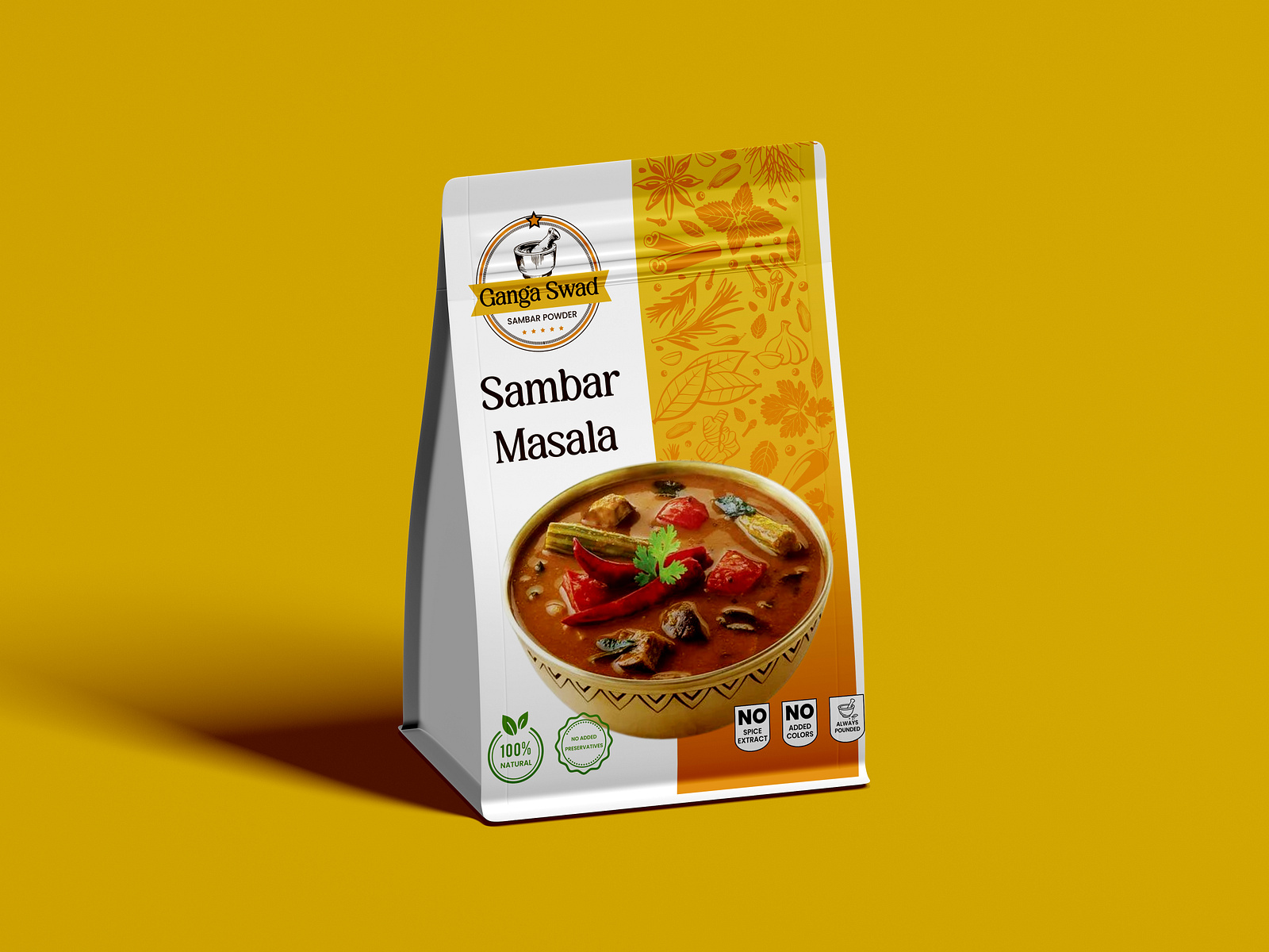 Indian Spices Packaging Design Concept by Milind on Dribbble