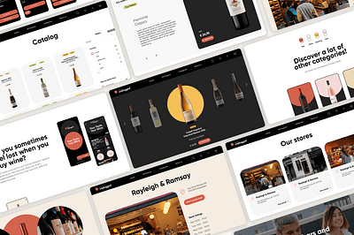 Wine Unplugged | Identity & Development app ui website