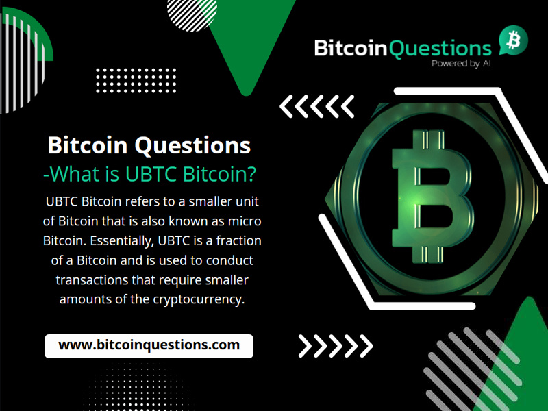 what is ubtc bitcoin