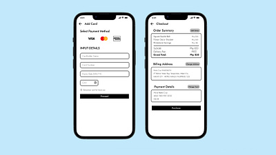 Daily UI :: 002 Credit Card Checkout dailyui design graphic design ui