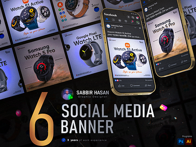 Maximize Your Clicks with Google Ads Banner Design baneer cover cover art design facebook banner facebook cover graphic design illustration thumbnail design typography