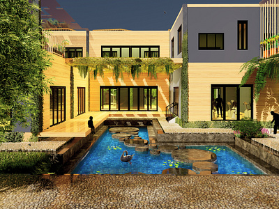 Realistic Render archi architecture color colour lumion manavi manavinitt nitt render rendering