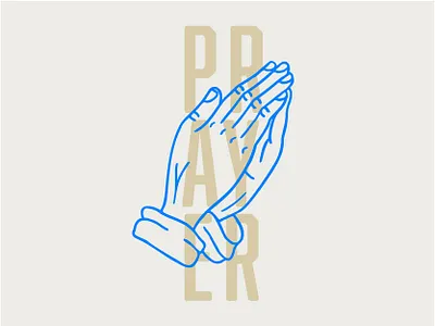 Praying Hands christian design faith graphicdesign hands illustration prayer praying hands procreate type typography