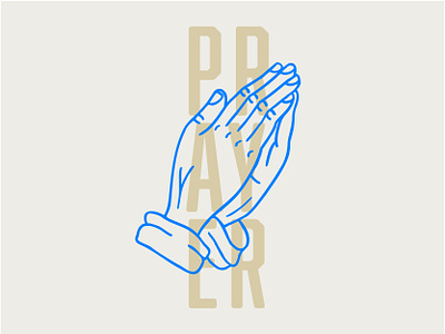 Praying Hands christian design faith graphicdesign hands illustration prayer praying hands procreate type typography