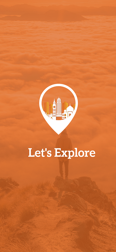 Lets explore traveling app UI design branding design graphic design lets explore lets explore ui design tour app ui ui design vector