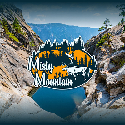 Misty Mountain Brand branding graphic design identity illustration logo visual identity