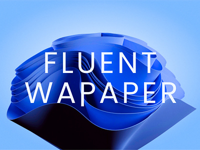 Fluent Wallpaper Inspired by windows 3d 3d illustration animation blender bloom colors cycles microsoft wallpaper win 11 windows