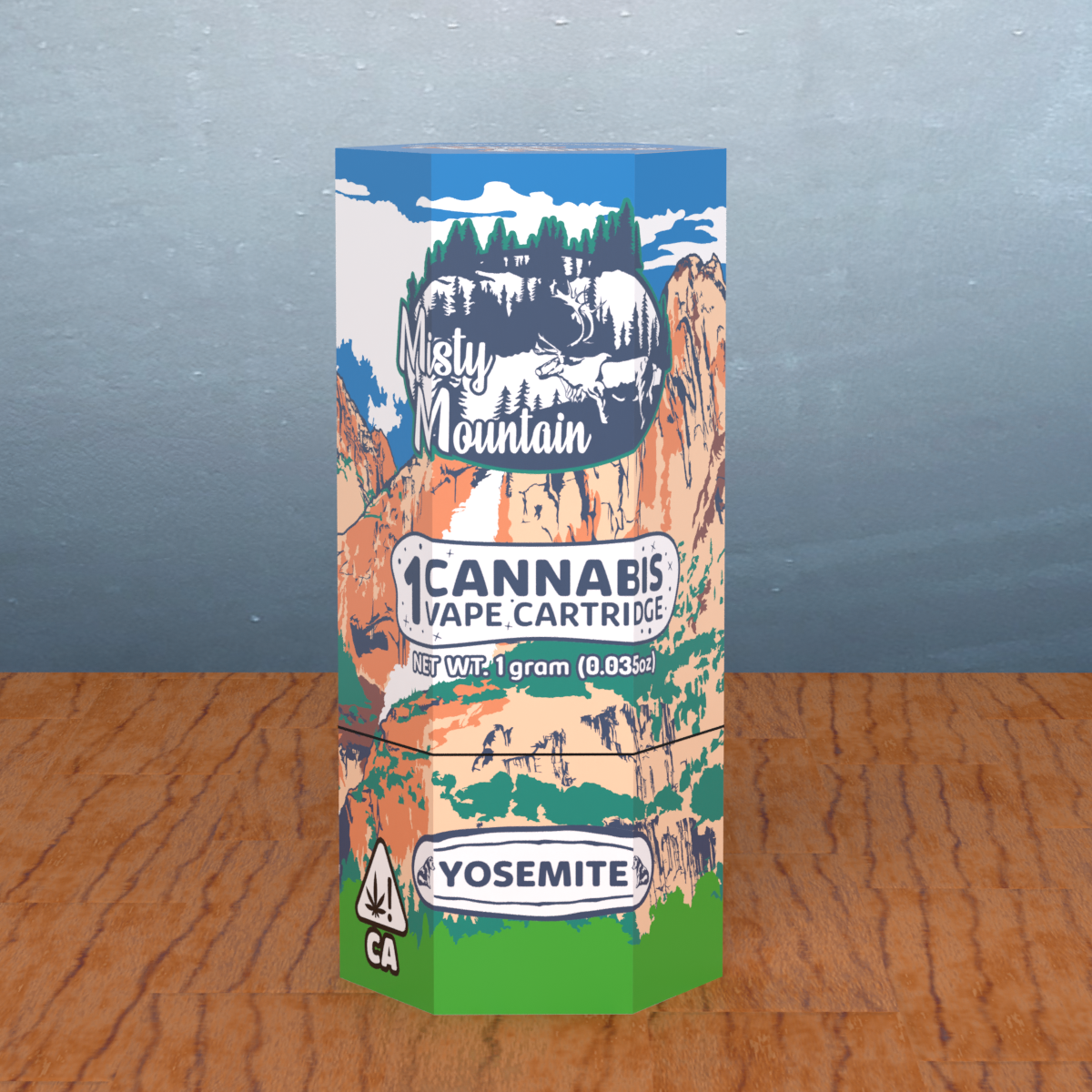 Misty Mountain Packaging by Elías Colina (Bluthi) on Dribbble