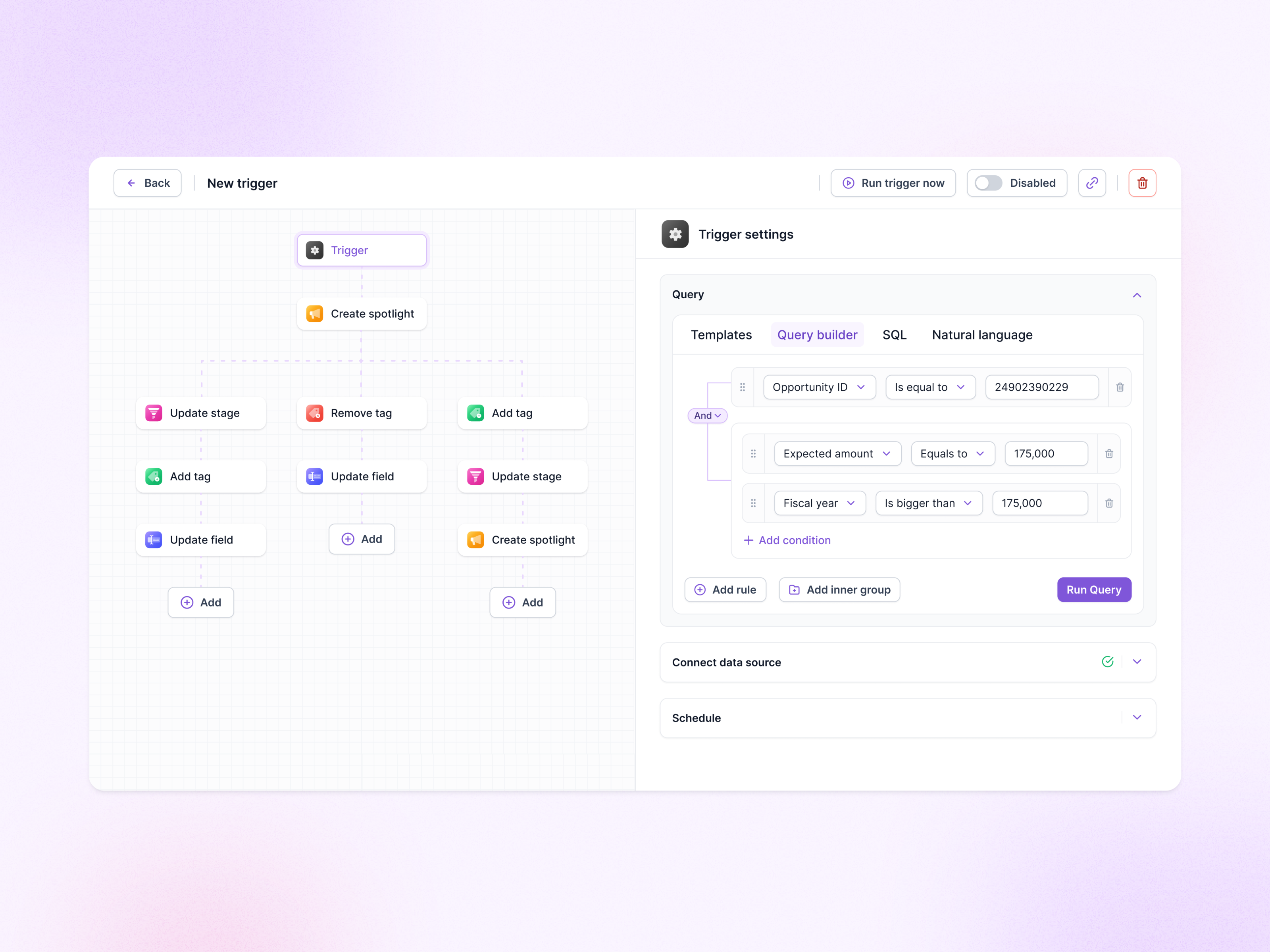 Trigger building ai apollo builder chatgpt crm gpt gpt3 gpt4 logic builder map map builder nlp openai outreach query query builder salesforce sql trigger zoominfo