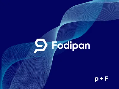 F+ p logo, icon app branding design fp logo graphic design icon logo logoconcept modran logo pf