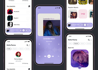music app - day009 009 app dailyui dailyui009 design music music app music player ui