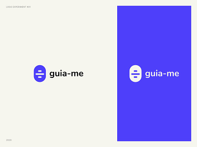 Guia-me – Logo Design blue brand branding icon logo