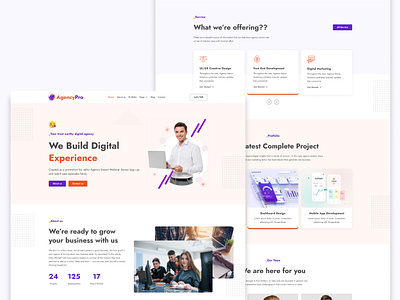 Digital Agency Template digital agency graphic design