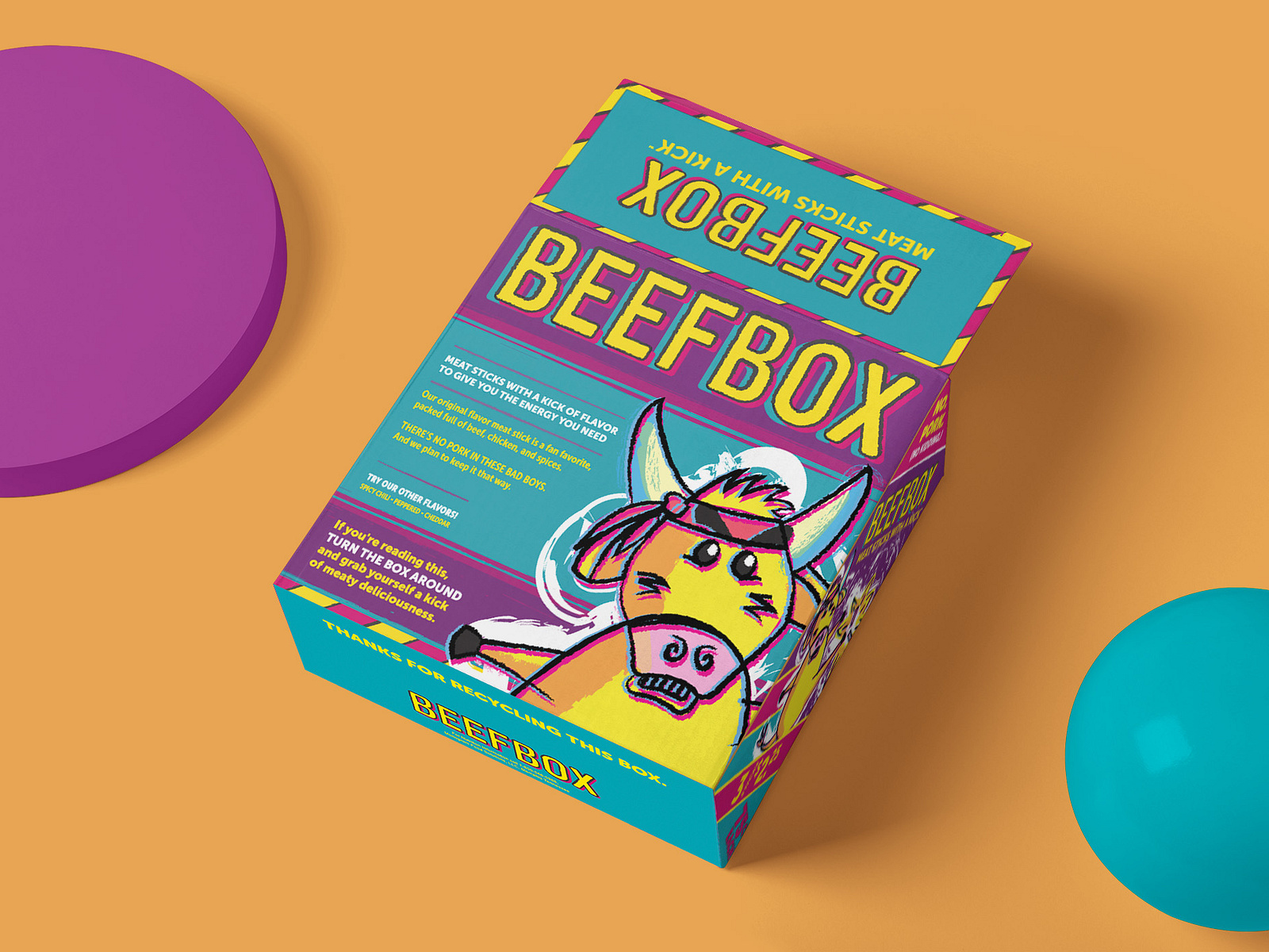 BEEFBOX - Packaging Design by Jo Amos on Dribbble