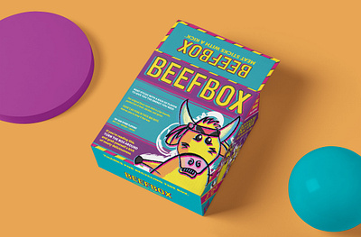 BEEFBOX - Packaging Design graphic design illustration packaging design pdq retail design vector