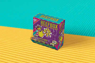 BEEFBOX - Packaging Design branding design graphic design illustration packaging design pdq retail design vector