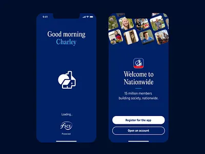 App loading screen logo animation animation app finance ios loader loading logo mobile spinner splash welcome