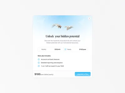 Upgrade to plus ✨ branding design graphic design illustration logo modern ui ux
